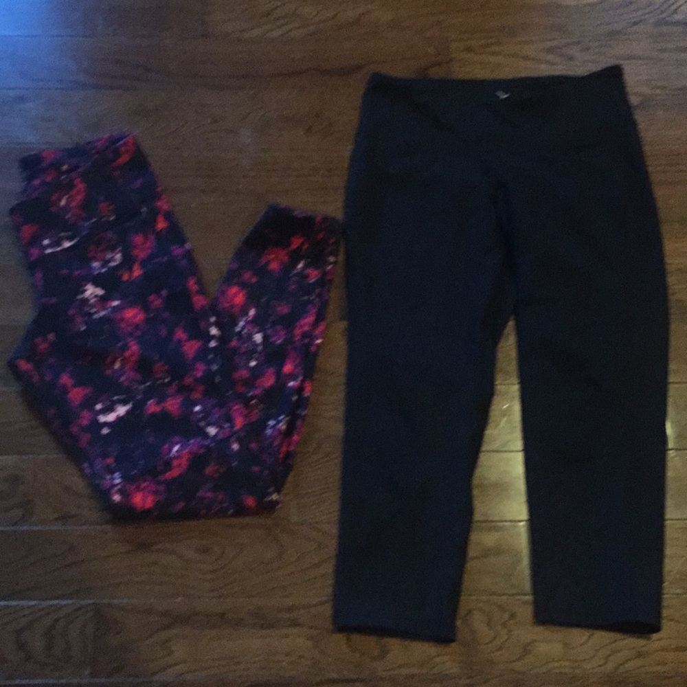 Lot of 2 old navy workout pants